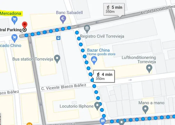 Calle Concordia 86, Two Bedroom Apartment, Up To 6 Guests, Near Del Cura Beach,supermarket Mercadona And Bus Station Appartement *