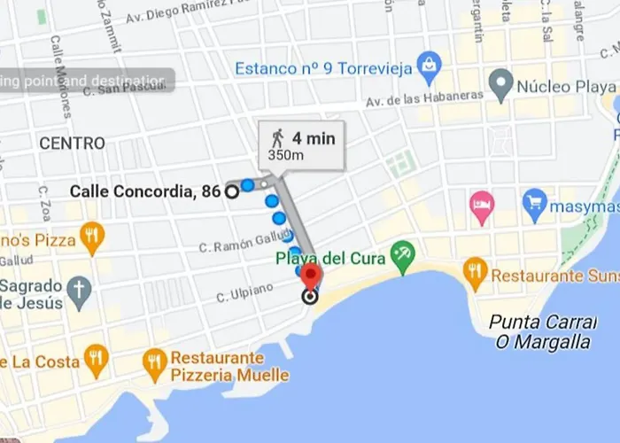 Appartement Calle Concordia 86, Two Bedroom Apartment, Up To 6 Guests, Near Del Cura Beach,supermarket Mercadona And Bus Station *