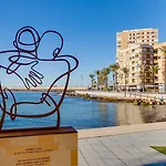 Calle Concordia 86, Two Bedroom Apartment, Up To 6 Guests, Near Del Cura Beach,supermarket Mercadona And Bus Station Апартаменты