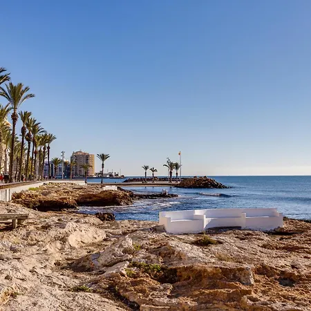 Calle Concordia 86, Two Bedroom Apartment, Up To 6 Guests, Near Del Cura Beach,supermarket Mercadona And Bus Station Апартаменты